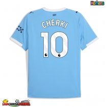 Camisa de Futebol Manchester City Rayan Cherki #10 Equipamento Principal 2025-26 Manga Curta
